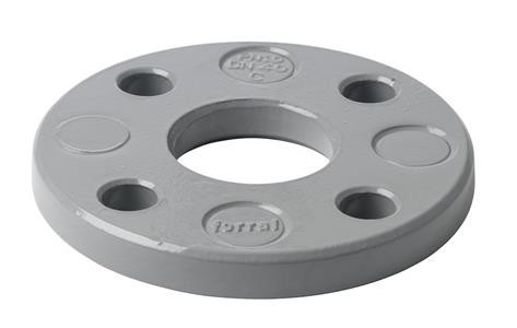 Slip-on flanges type epoxy coated alu DIN 2642